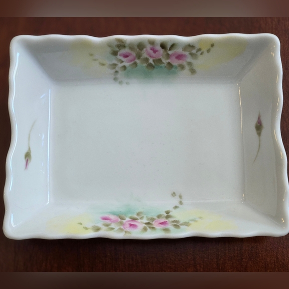 Stawski Other - Stawski Vintage Floral Rectangular Dish
